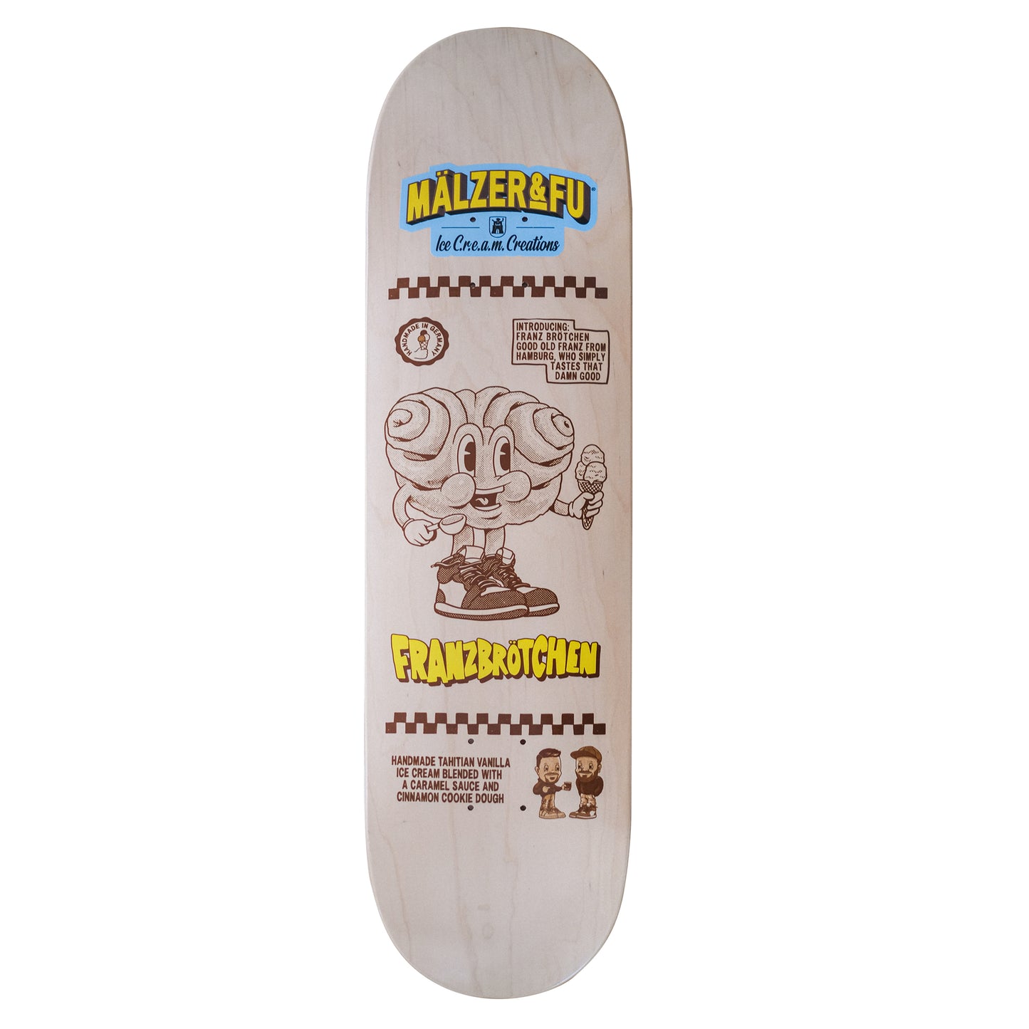 Skateboard Deck Franzbrötchen